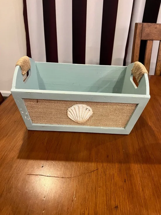 Nautical Sea Shell Decorative Box