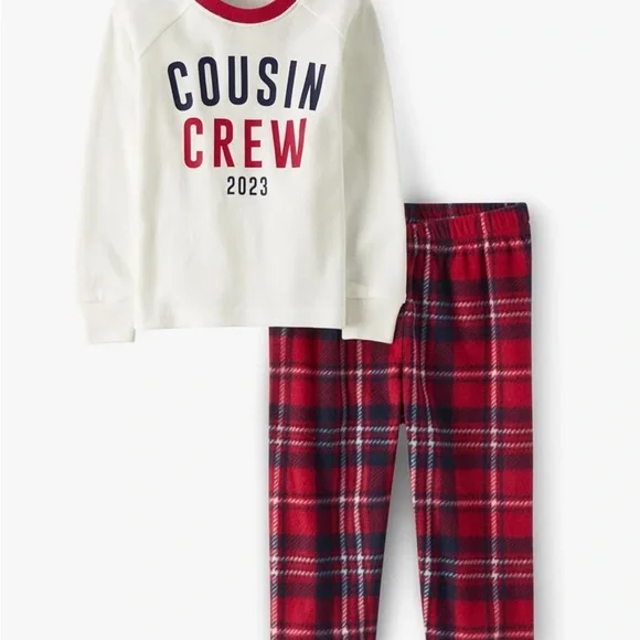 The Children's Place Red Plaid Pajama Set