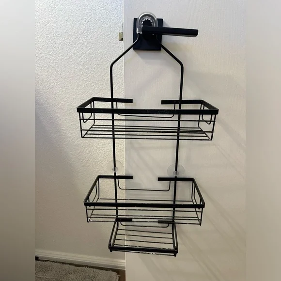 Shower storage rack