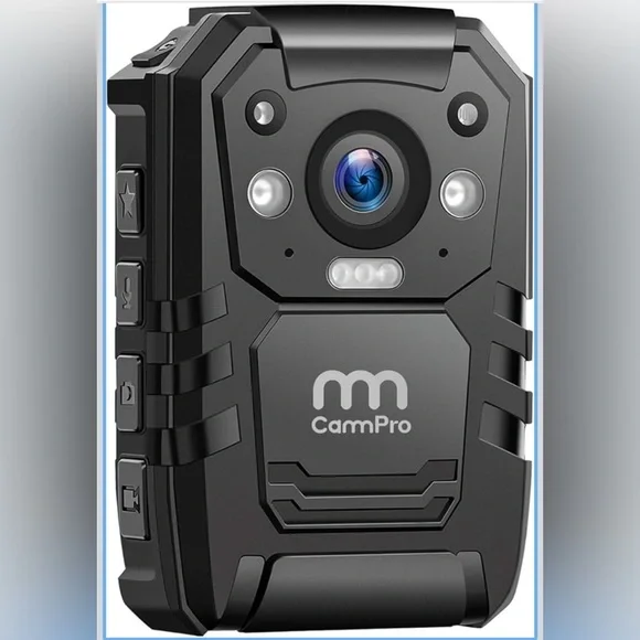 1296P HD Police Body Camera,64G Memory,CammPro I826 Premium Portable Body Camera