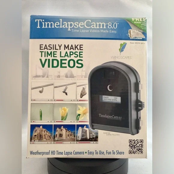 Timelapse Cam 8.0 HD Video Time Lapse Camera