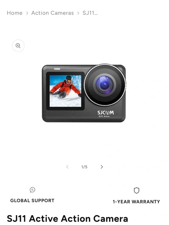 SJ11 Active Action Camera