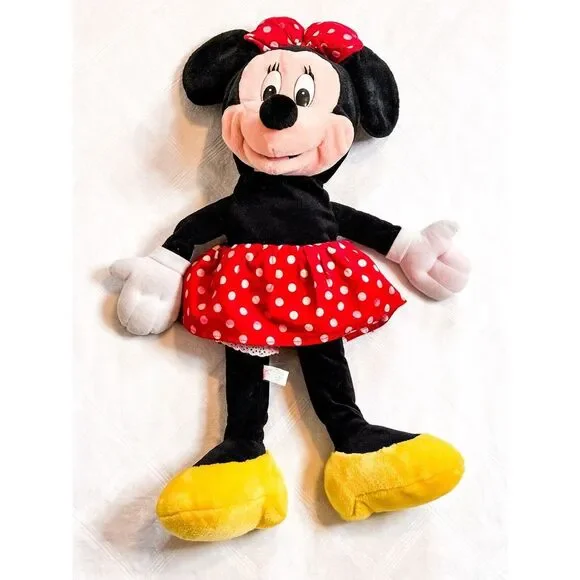 Disney Minnie Mouse Vintage Oversized Puppet Kashmier Toy Co.‎ Plush Large 27
