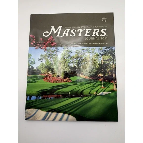 Masters 2011 Official Tournament Program Augusta National Golf Journal