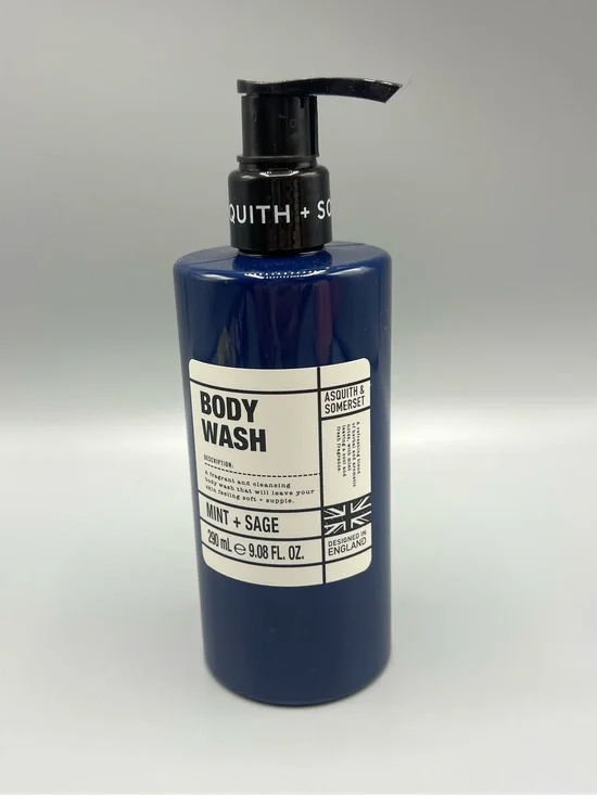 Asquith & Somerset Mint + Sage Refreshing Body Wash 9.08 fl oz