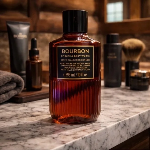 Bourbon Bath & Body Works Men's Body Wash
