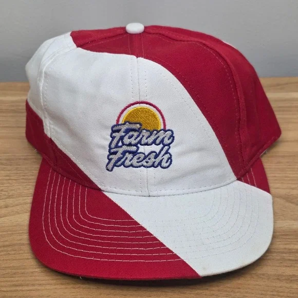 Farm Fresh Catch the Freshness Wave Embroidered Logo Snapback Hat Baseball Cap