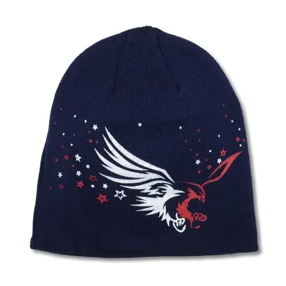New! Pugs Unisex Men's Knitted Graphic Print Beanie Winter Hat