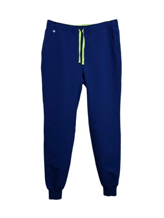Figs Tansen Jogger Scrub Pants in Electric Blue Size Medium