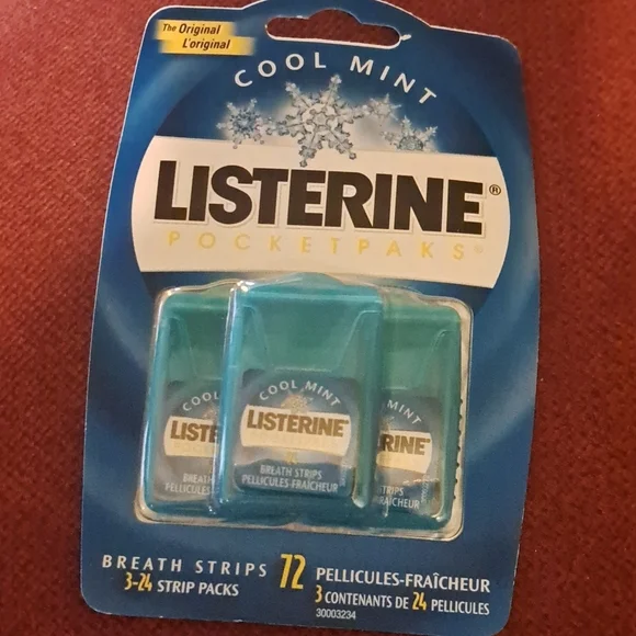 Cool Mint Breath Strips - 72 Count PocketPaks