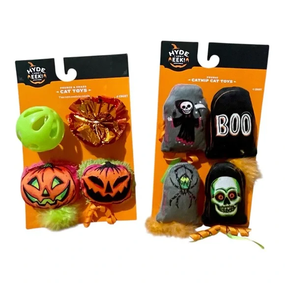 Hyde & EEK! Halloween Cat Toys - Set of 2