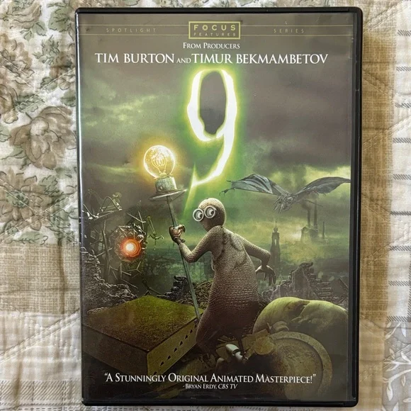 9 Animated Movie DVD