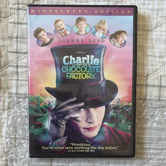 Charlie and the Chocolate Factory DVD