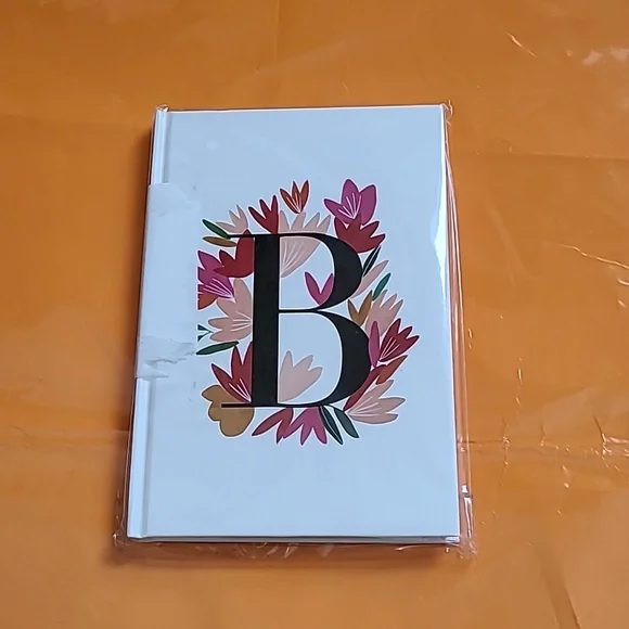 Nwt! Sezane ALPHABET letter b notebook