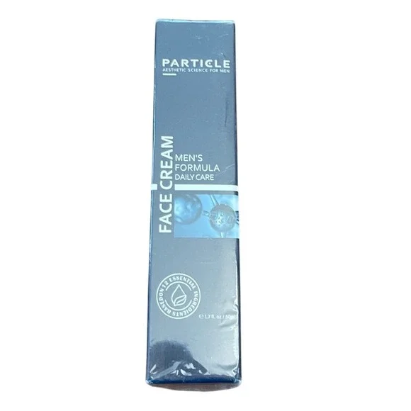 Particle Face Cream for Men 6-in-1 Daily Care Anti-Aging Formula 1.7oz 50ml NIB