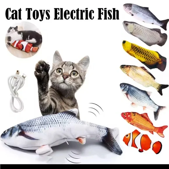 Interactive Fish Cat Toy