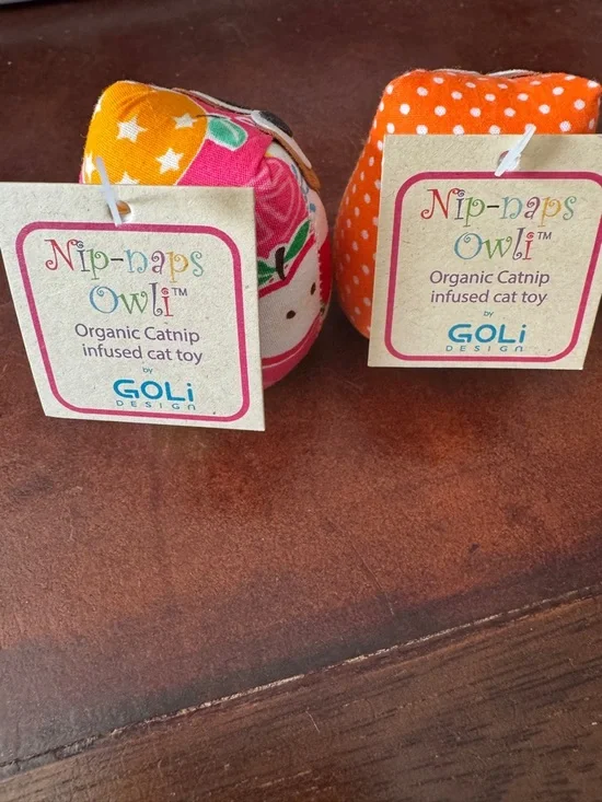 Nip-naps Owli Organic Catnip Infused Cat Toys