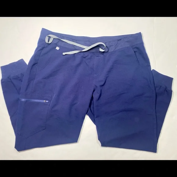 - Figs Navy Blue Men’s Tie Waist Jogger‎ Medical Scrubs Size XXL