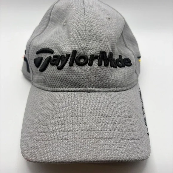 TaylorMade Lethal RocketBallz‎ Golf Hat Grey Performance Adjustable Classic