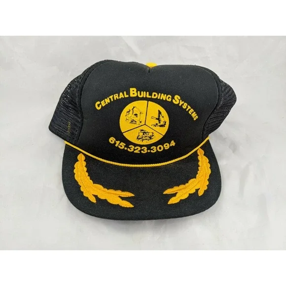 Central‎ Building System Snapback Hat Mesh Foam San Sun