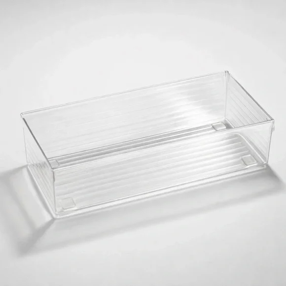 Clear Acrylic Storage Tray 8x4x2