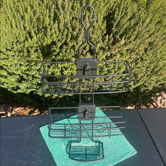 Better Homes & Gardens Adjustable Steel Shower Caddy with 4-WayShelves-brand new