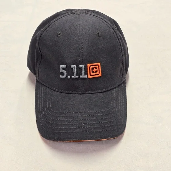 5.11‎ Tactical Hat Baseball Cap Always Be Ready 2013 Black Orange One Size