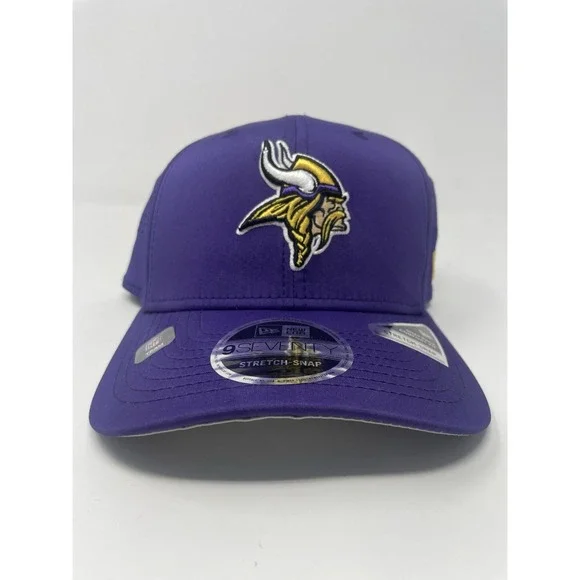 New Era Minnesota Vikings Snapback Hat 9Seventy Breathable Adjustable‎ Cap New