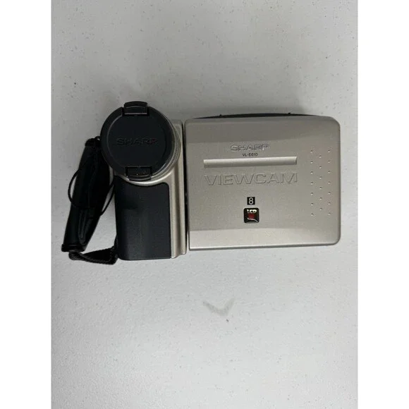 Sharp Viewcam VL-E760U Video Camera No Battery For Parts Or Repair Untested