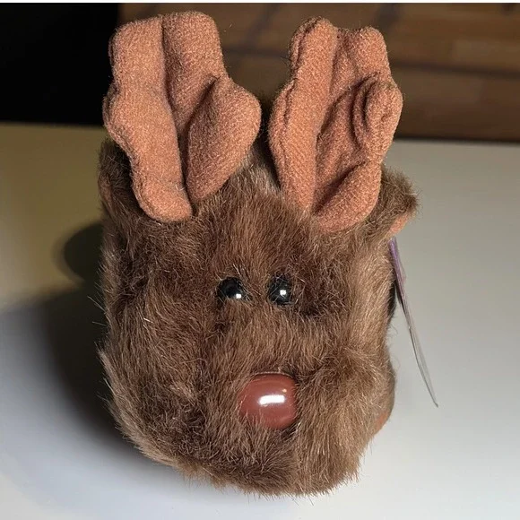Vintage‎ Swibco Puffkins Gus the Moose Plush Animal 1994 Collectible toy