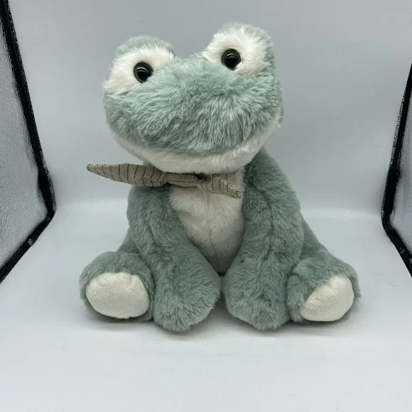 Mon Ami Fitzgerald the Frog Plush Bow Tie Handsome Very Soft 9
