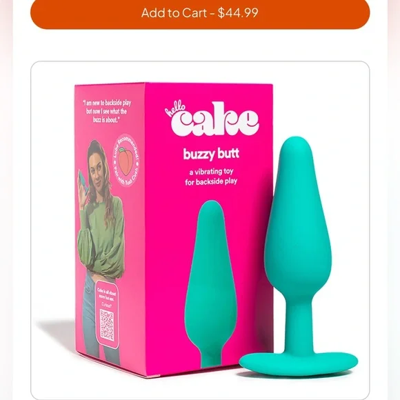 Hello cake | Buzzy Plug A Vibrating Toy For Backside Play Rechargeable Pleasure