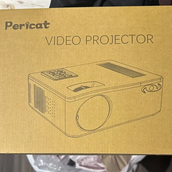 Black Video Projector