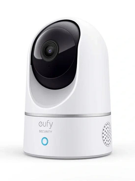 eufy White Indoor Security Camera - 2K Pan & Tilt