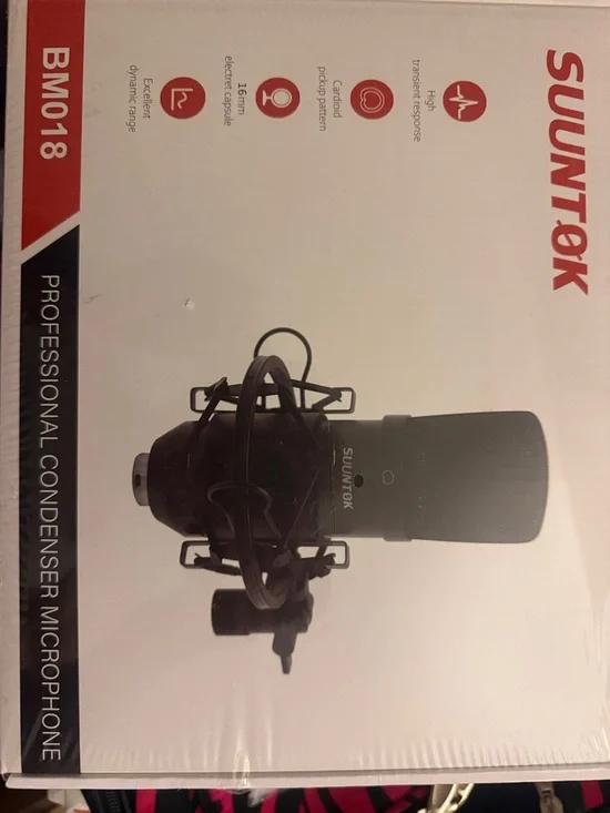 Suunto BM018 Professional Condenser Microphone - Black
