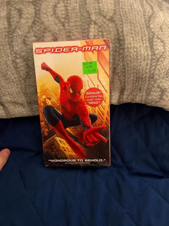 Spider-Man VHS Movie Tape - New