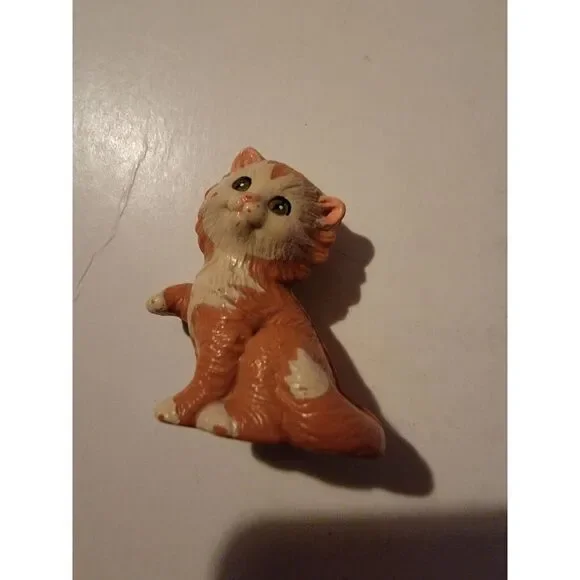 Vintage 1991 Barbie Pet Pals Cat Brown Orange Replacement