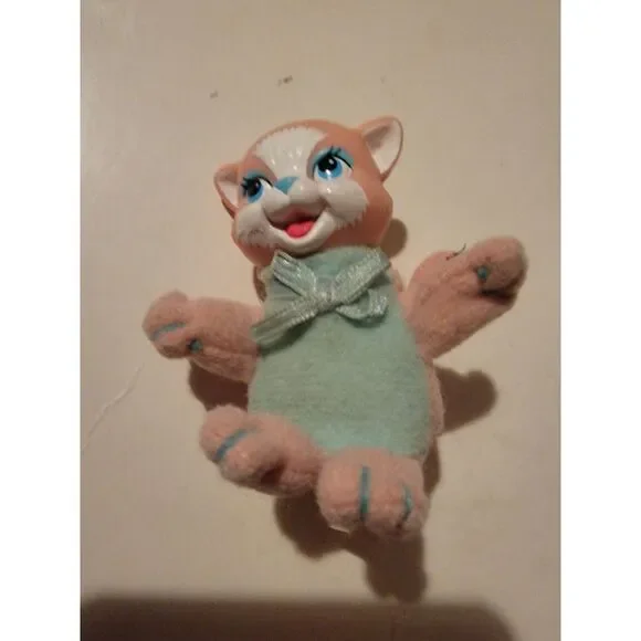 Teeny‎ Tiny Kitten Thumble Surprise Vintage 90s 1996 Vtg Mini Cat Plush