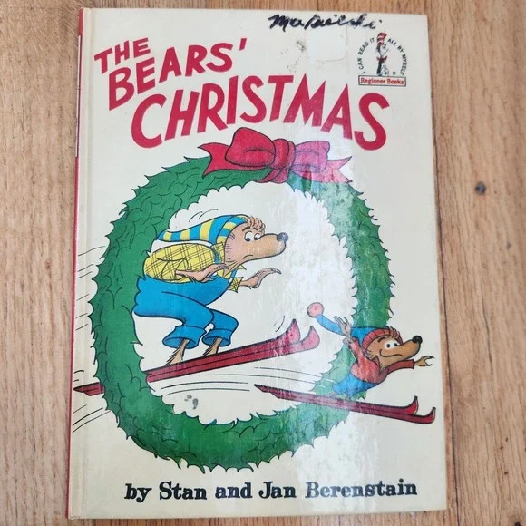 Bears' Christmas by Jan Berenstain and Stan Berenstain‎ (1970, Hardcover)