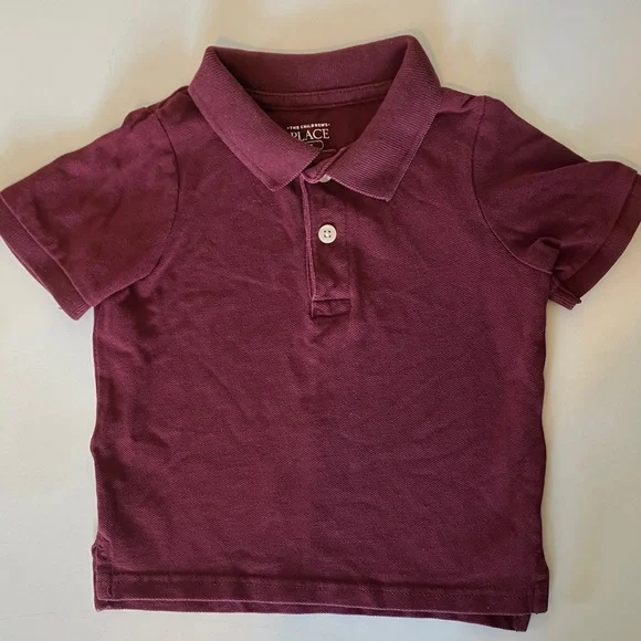 🏷️The Children's Place Maroon Polo Shirt
