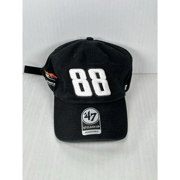 47 Brand Adult Dale Earnhardt Jr #88 Clean Up Adjustable Hat Cap Black NEW