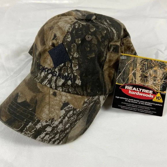 Realtree hardwood high definition multi terrain camo ball cap