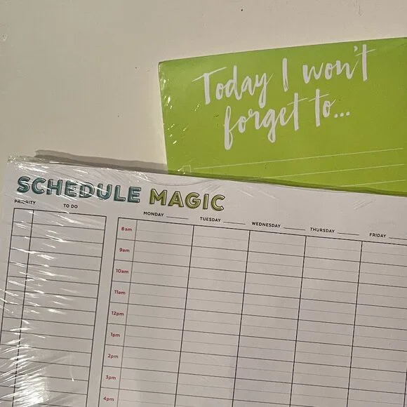 Notepads - To Do‎ List. / Schedule Magic Notepad (new)