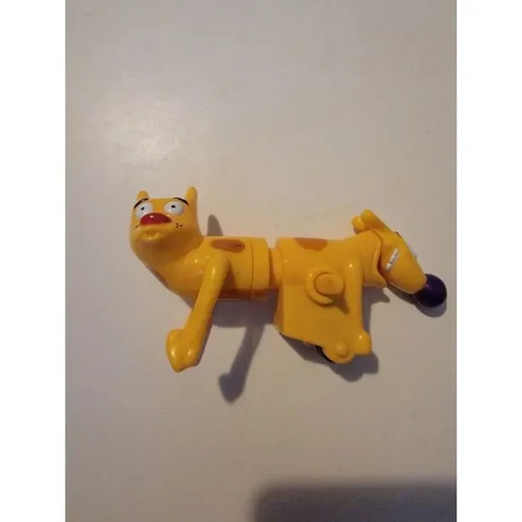 Vintage Burger King Nickelodeon Cat Dog CatDog Wind Up Toy Peter Hannan 1999