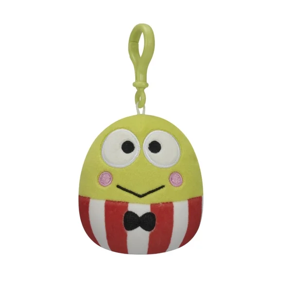 Keroppi Squishmallow Frog Plush Toy with Clip