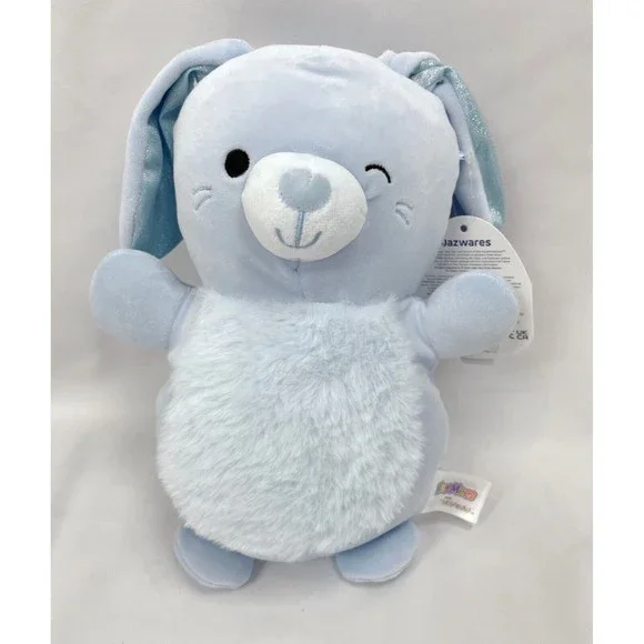 New Squishmallows HugMees 10” Blue Bunny Rabbit Bastian Plush 2024