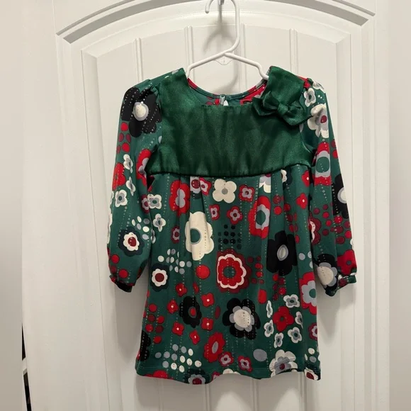 The Children's Place Christmas Floral Dress