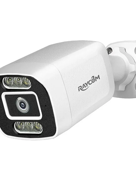 Rraycom [Human Detect 5MP PoE Camera, IP Camera Outdoor, 2 Way Audio, Spotlight&