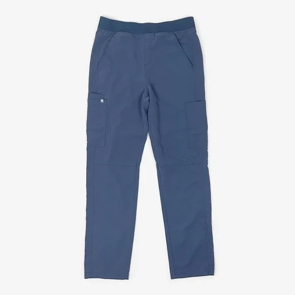 FIGS Axim Cargo Scrub Pants Size M Blue‎ M Technical Collection Medical Uniform