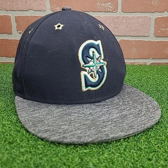Seattle Mariners 2016 All Star Hat 7-1/4 Cap New Era MLB ASG Patch Star Grommets